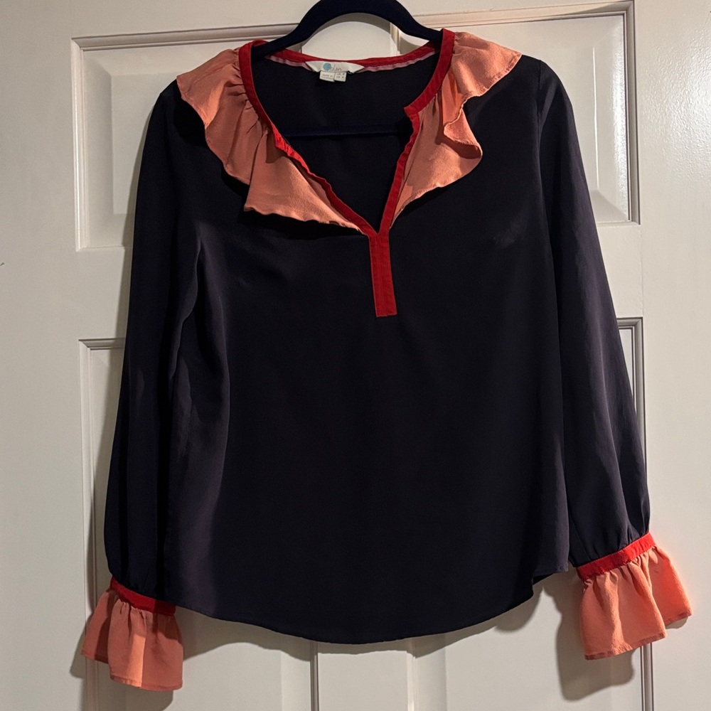Boden Constance Silk Blouse